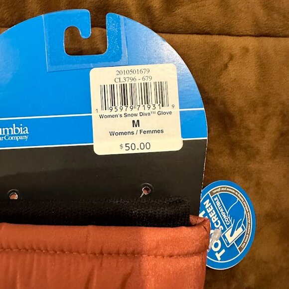 Columbia Women's Snow Diva Gloves Size M - Picture 5 of 7
